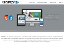 Tablet Screenshot of ehspos.cl